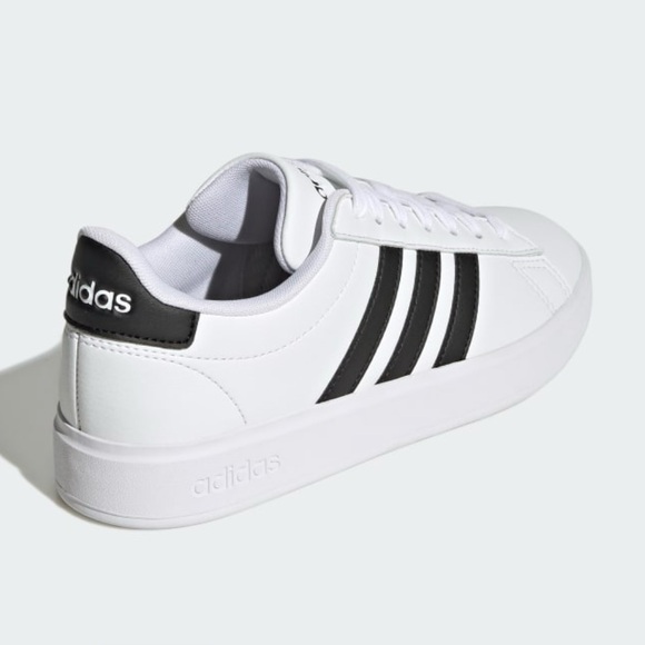 Adidas Grand Court 2.0 NWT black & white shoes women’s 9 - Picture 5 of 8